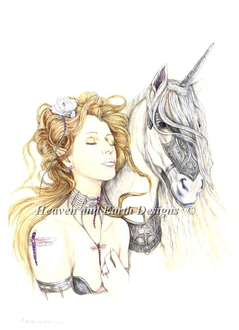 Aeshna and Her Unicorn - Click Image to Close